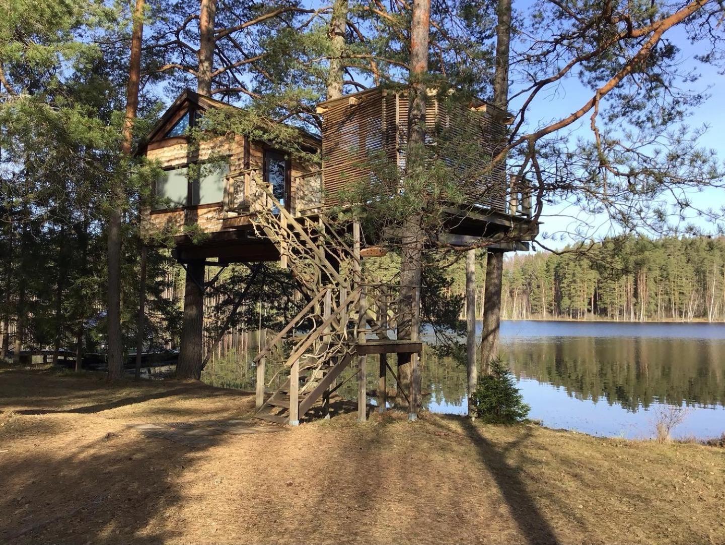 Villa Treehouse Ciekurs à Dukuri Extérieur photo